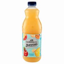 Pack de 6 Bouteilles  San benedetto Jus ananas fushion   , 1 litre